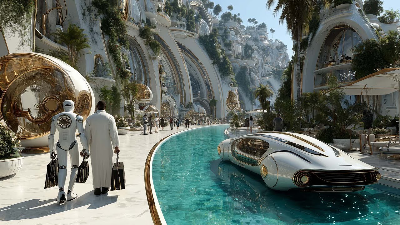 Advanced Mobility 2050 🌐 AI Transport Labs, Smart Factories & Luxury Future Cars