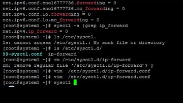 RHCE-7 : Use /proc/sys and sysctl to modify and set kernel runtime parameters