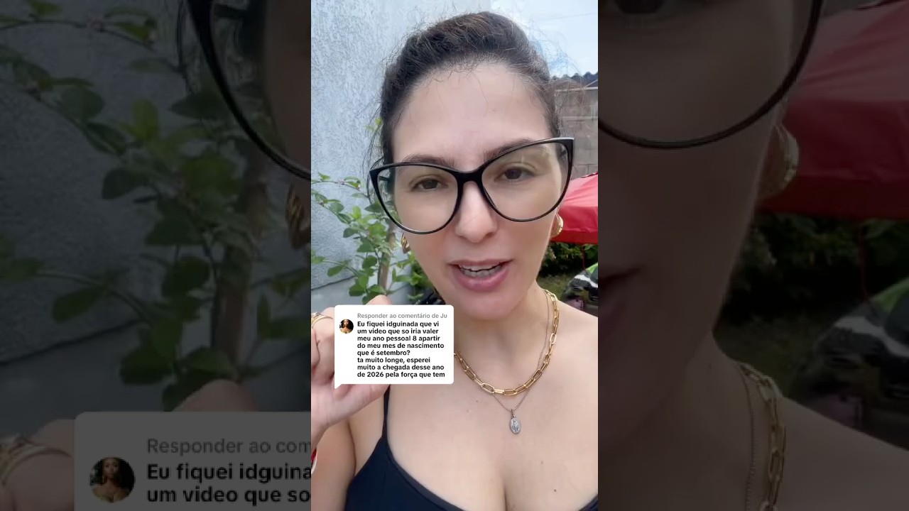 'Não aceito que meu ano pessoal começa no meu aniversário" Resposta a seguidora