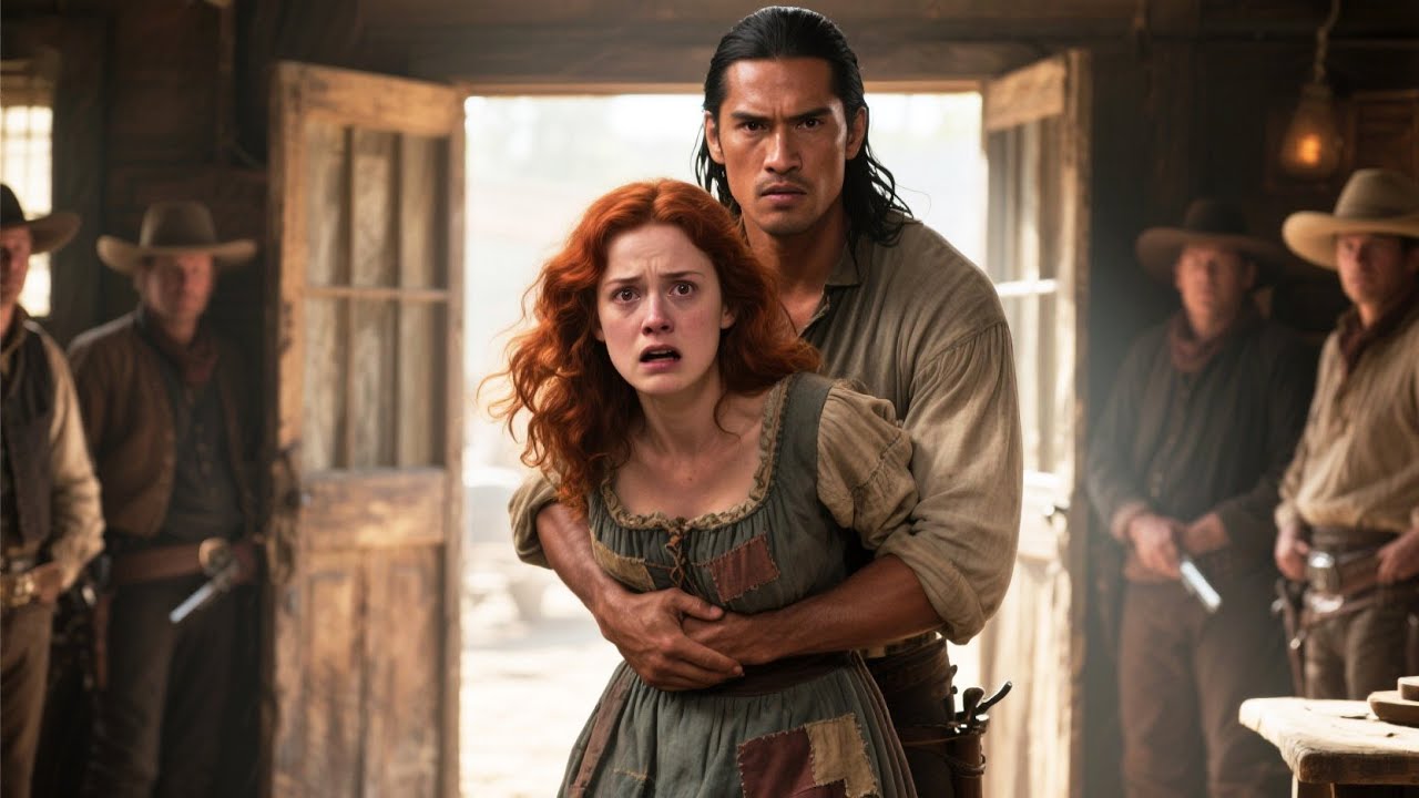 She Faced Danger In The Saloon, The Apache Fought His Way In And Carried Her Out