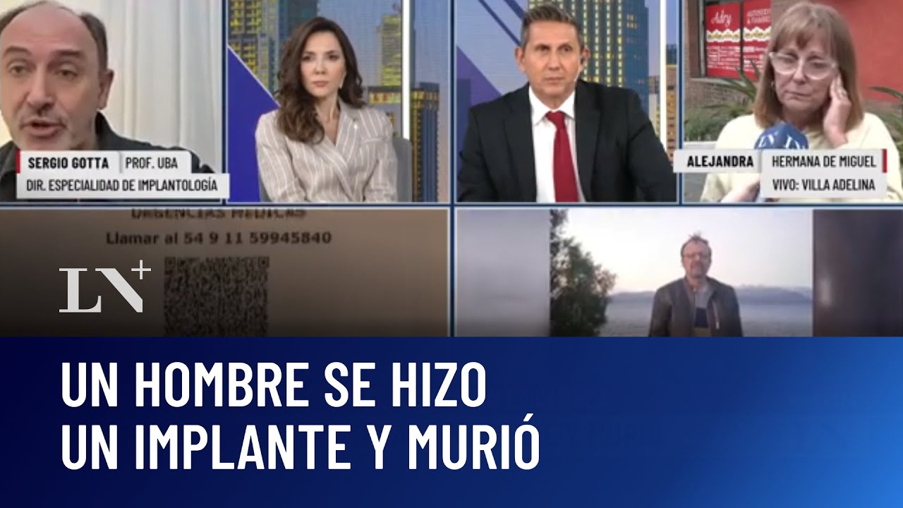 Un hombre se hizo un implante dental y murió: detuvieron a dos médicos y clausuraron la clínica