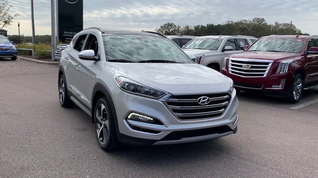 2018 Hyundai Tucson SUV Silver YouTube