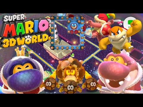Alle Bosse in einem Level! Super Mario 3D World - YouTube