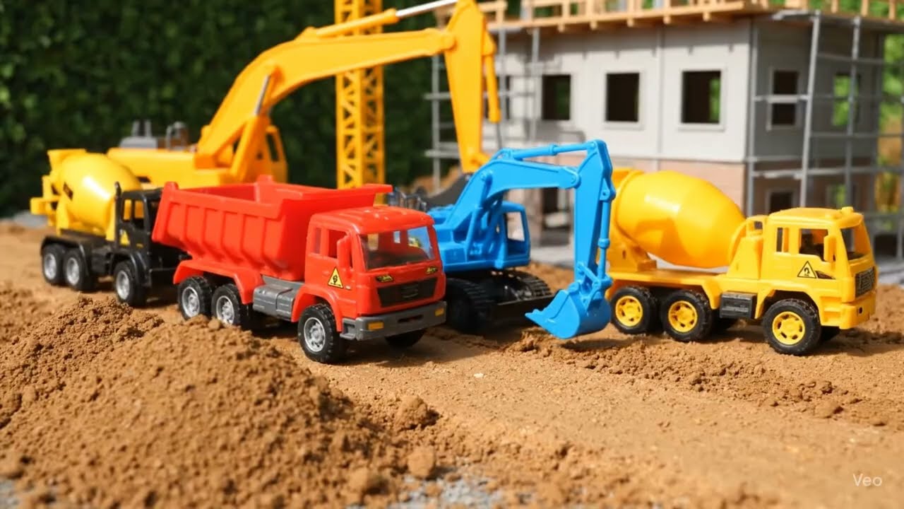 Big trucks, small world 🚛👷 