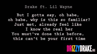Drake ft. Lil Wayne - The Real Her Lyrics [VIDEO]