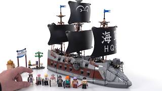 LEGO One Piece Garp's Marine Battleship: Accurate, good figures & build, limited access #NotAd 75646