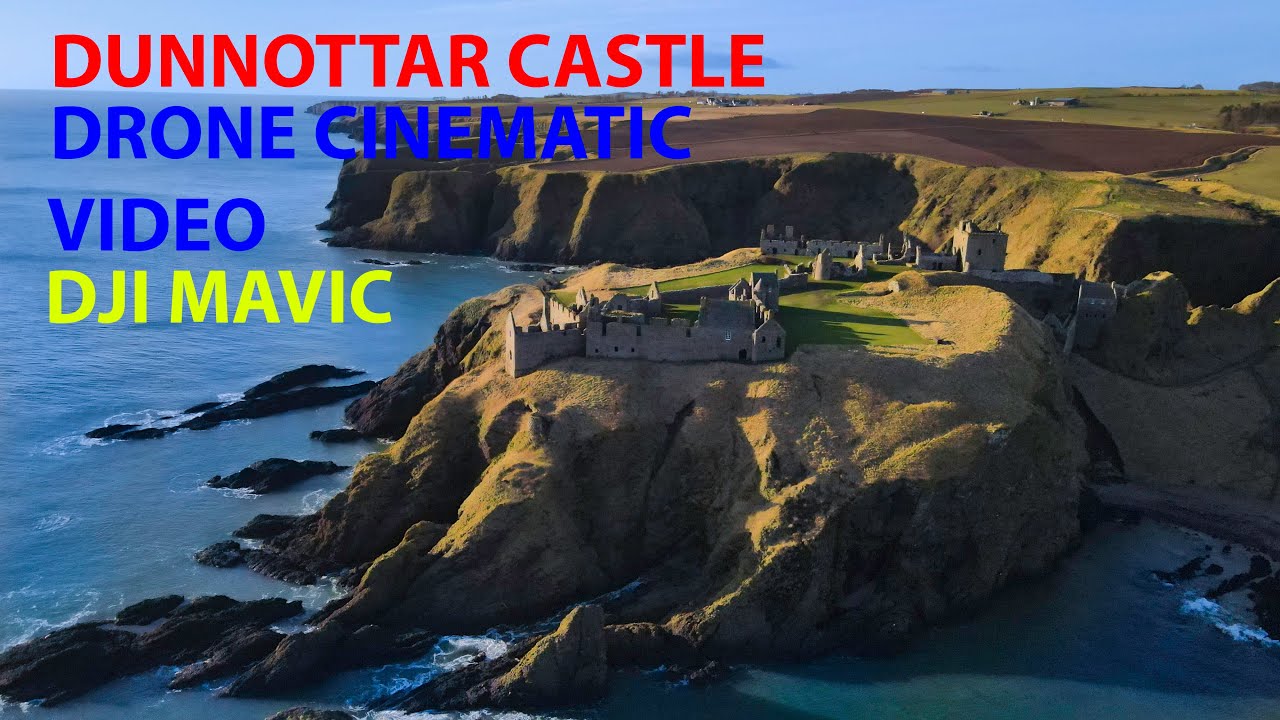 Dunnottar Castle Drone Cinematic Video