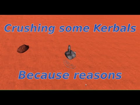 KSP 1 0 4 Crushing 100 Kerbals On Duna With An Asteroid