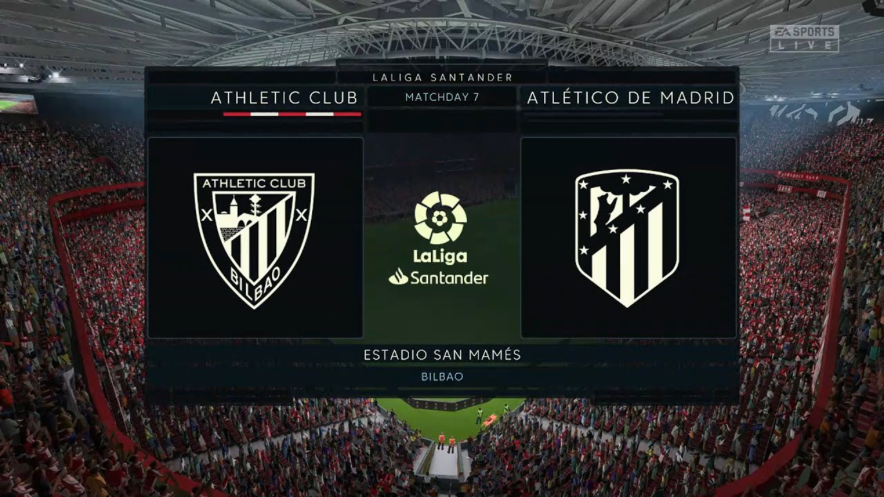 Athletic Bilbao vs Atletico Madrid - La Liga 15th October 2022 - Fifa 23