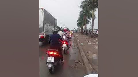 Vòng xoay Tân Đức, Đức Hòa huyện, thành phố long an.