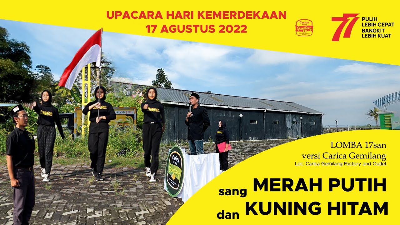 Kemeriahan Peringatan HUT Ke-77 di Carica Gemilang, Wonosobo, 2022 Agustus 17