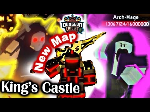 New Map King S Castle Defeating New Bosses Beast Master Arch Mage In Dungeon Quest Roblox Youtube - mage od upd ragdoll series roblox