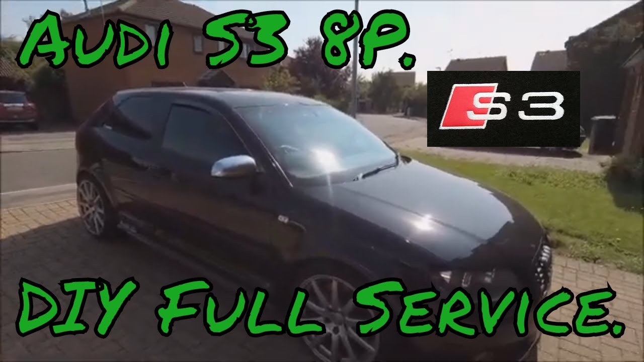 Audi S3 8P DIY service full oil and oil filter change ...