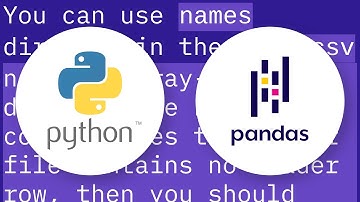 How to add header row to a pandas DataFrame