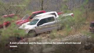 Mexico authorities find 45 bags with human remains