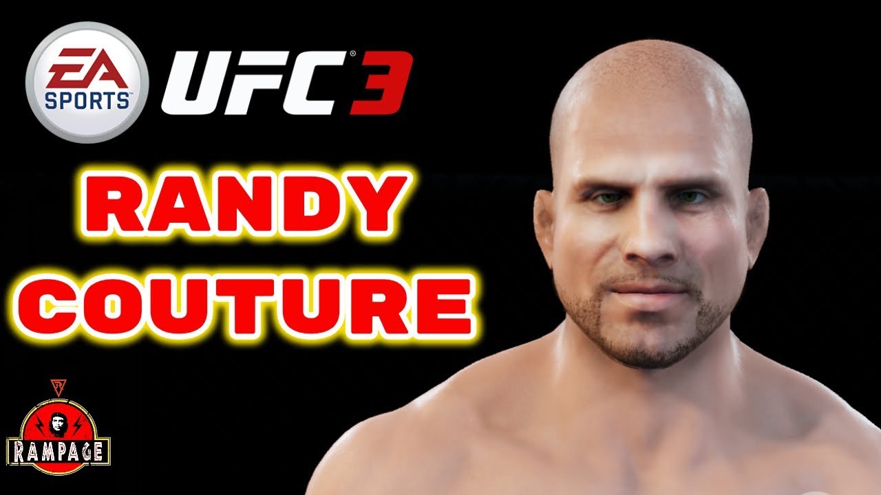 How to Create Randy Couture (CAF) !! Tuto Create a Fighter - EA Sports UFC 3
