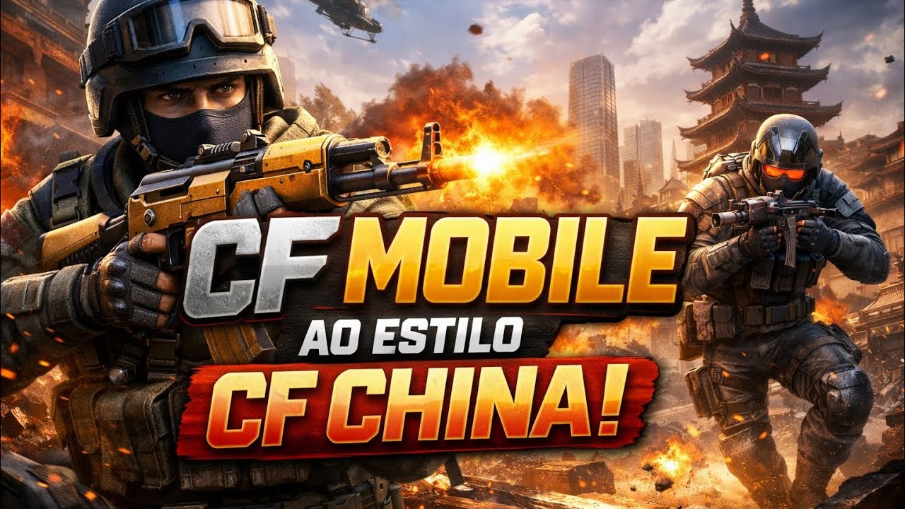 Quem aí tá com saudade do CF MOBILE?? KKKKK QUASE NÃO SAIU A GAMEPLAY