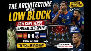 The Architecture of the Low Block How Cape Verde Neutralized Spain  vs   World Cup 2026 Tactical Ana