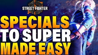 How to Cancel Special Moves into Super Very Easy - Street Fighter 6 Tips & Tricks