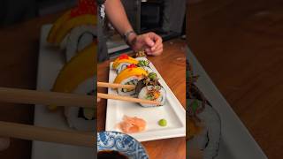 VEG SUSHI RECIPE 😍🍣 | Crafians