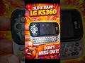 WOW! An unusual phone with a sliding keyboard #LG ks360 #phone2000s #nostalgia #shorts