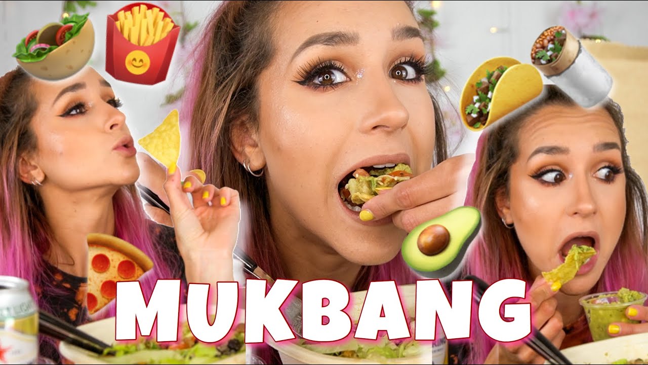 MUKBANG | Relationships & Childhood AND Q&A | may have put a burp or two in 🥴