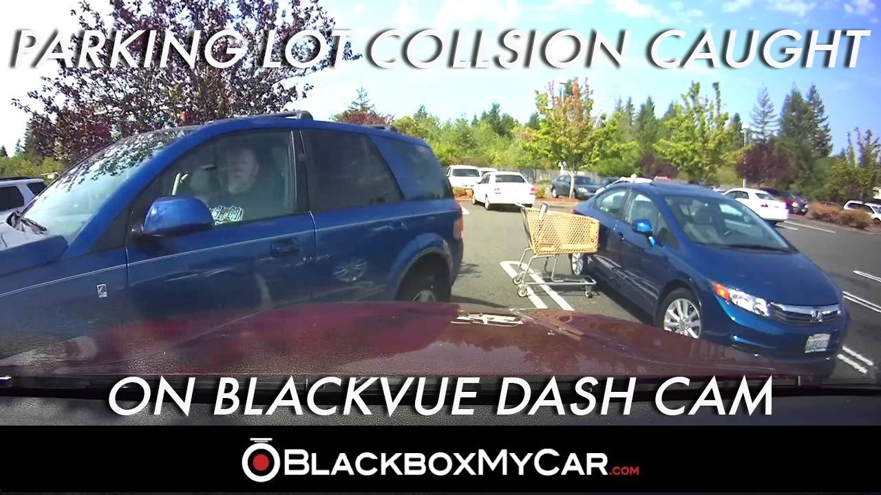 Parking Lot Hit and Runs into a Car Caught on a BlackVue Dashcam ...