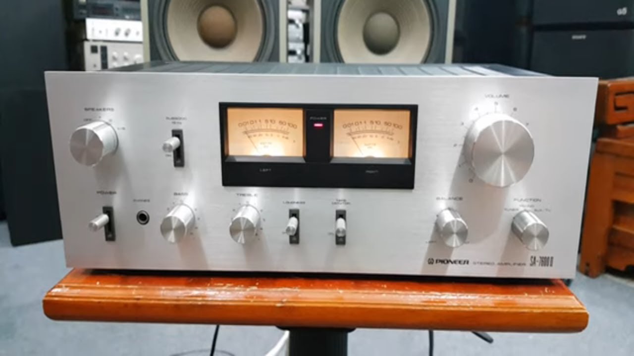 (Đã bán) Đẹp xuất sắc - amply Pioneer SA 7600ii - 115W chơi tốt loa bass 30