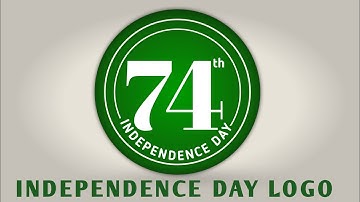How to design simple independence day logo pixellab?| Independence day |14 AUGUST @AreejRajput