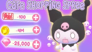 Cafe Shopping Spree! | Roblox My Hello Kitty Cafe | Riivv3r