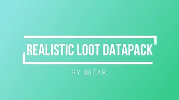 Loot Table Datapack showcase