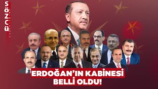 Erdoğan Yeni Kabineyi Açıkladı İşte Kabinedeki Yeni İsimler