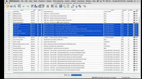 SPSS How to Create an Index Variable