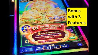 Shamrock Fortunes Slot! Bonus with 3 Features!! ags game screenshot 4