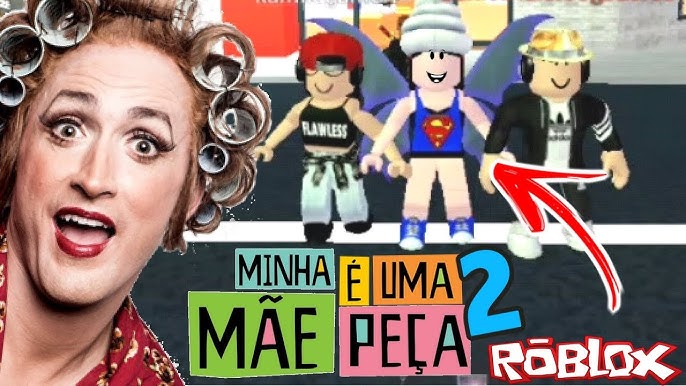 ROBLOX- MINHA MÃE É UMA PEÇA #parte01 (MeepCity) Vitória MineBlox