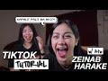 TIKTOK TUTORIAL WITH ATE ZEINAB HARAKE! (LAPTRIP TO HAHAHA) | Shaina Denniz