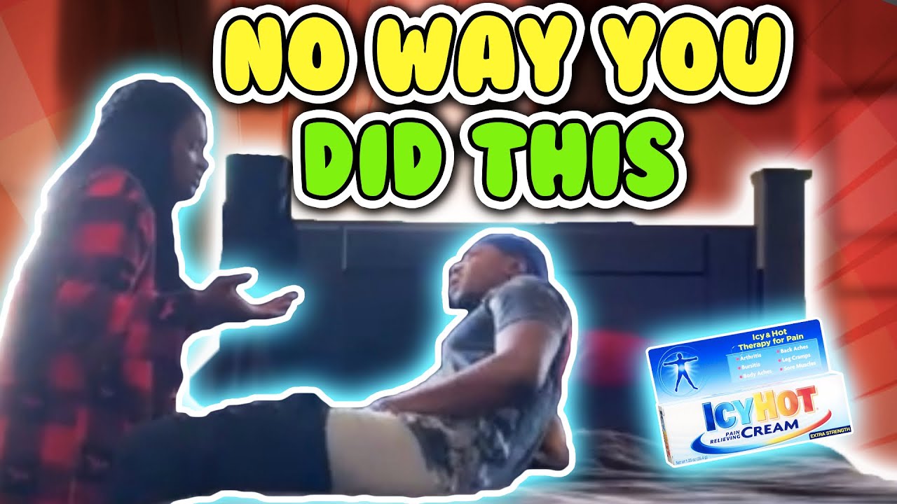 ICY HOT IN MY BOYFRIENDS BOXERS PRANK *try not to laugh*