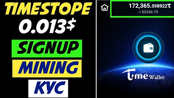 Timestope: New cryptocurrency mining mobile application | Timestope wallet | Timestope Update