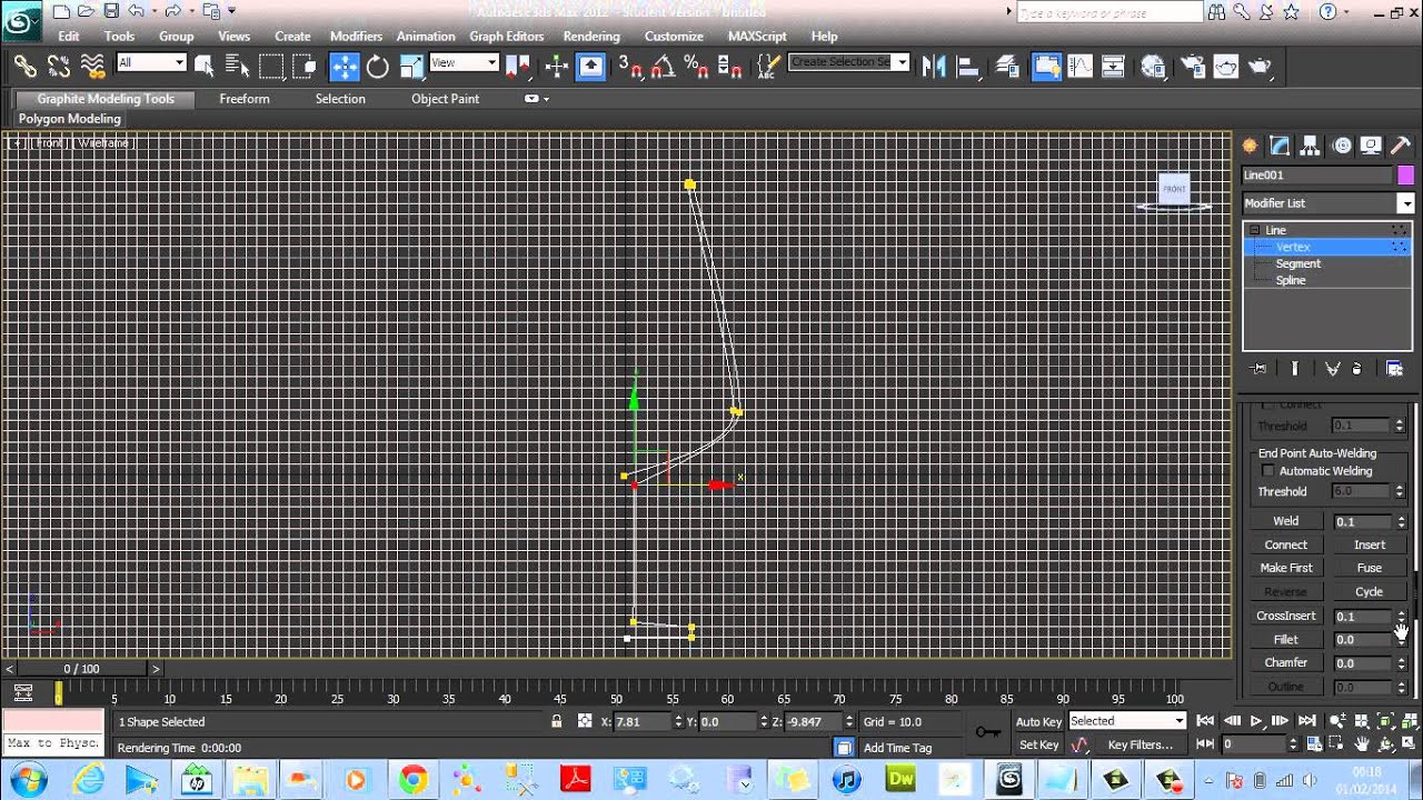 Lets Model: Wine Glass in 3DS Max
