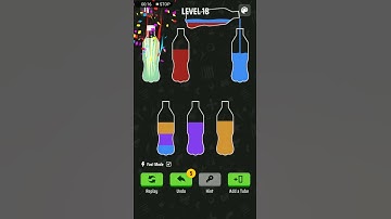 Soda Sort Puzzle level 18 game