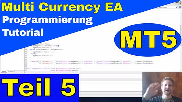 MetaTrader 5 (MT5) - Funktionen und Positionseröffnung - Programmierung Tutorial Teil 5