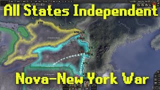 Hearts of Iron 4 | Nova-New York War | All States Independent (4)