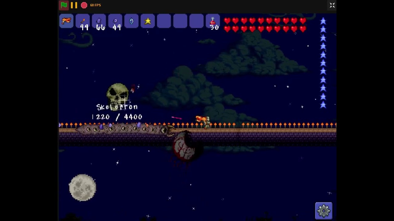 Terraria on Scratch fighting bosses with endgame gear YouTube