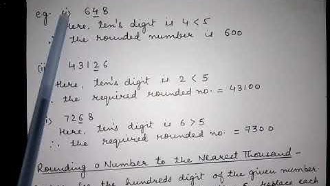 CLASS VI (MATHEMATICS) CHAPTER 1 "NUMBER SYSTEM" (Part 4)