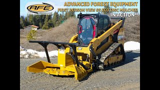 First Person View of an AFE SS Eco Disc Mulcher in Action.