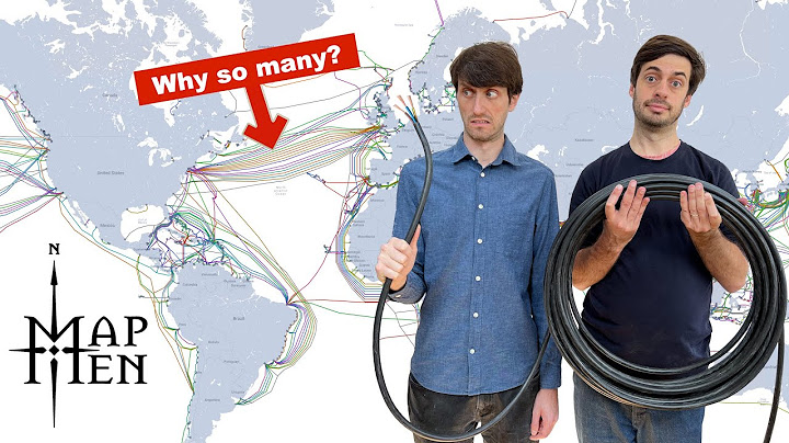 Internet Vs Ocean: the essential wires we never think about