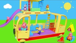 Świnka Peppa Zabawki - Pojazdy Z Zabawkami Dla Dzieci Peppa Pig Toys