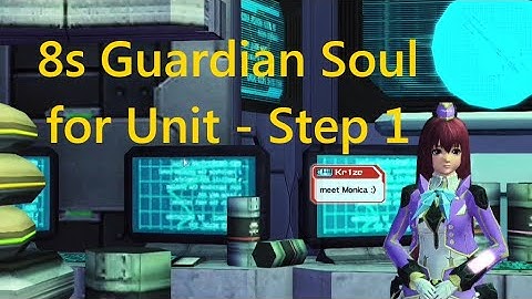 PSO2 JP - Guardian Soul for 345 S-Atk Unit - My First Step
