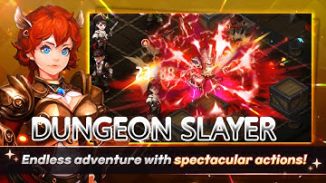 Dungeon Slayer SRPG: Gameplay (Android, iOS)