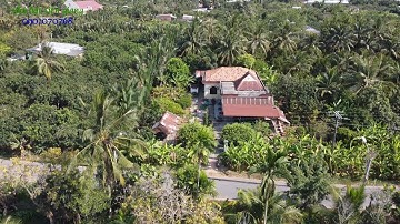 bán nhà vườn trái cây cặp lộ nhựa 5000m  tại cồn du lịch thới sơn thành phố mỹ tho có thổ cư 300m